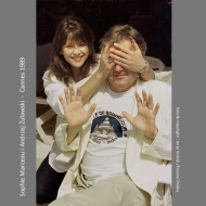 Sophie Marceau and Andrzej Żuławski Cannes 1989